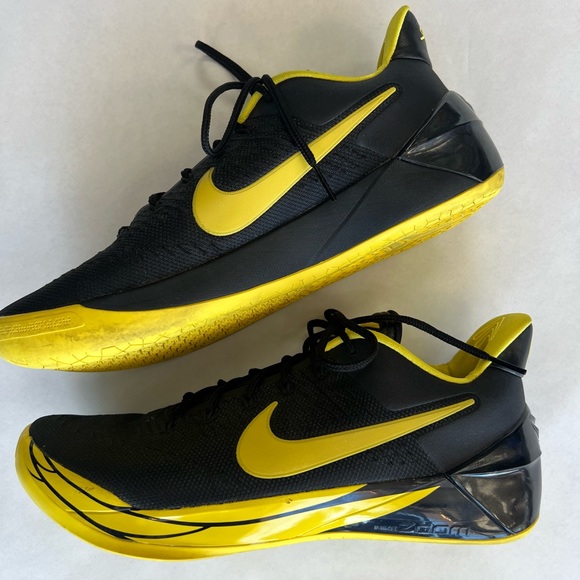 Nike Other - Nike Kobe AD Oregon Athletic Sneakers, Black and Yellow, Men's 9.5